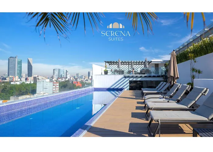 Radiant Rooftop In Condesa With Ac & Pool Apartment