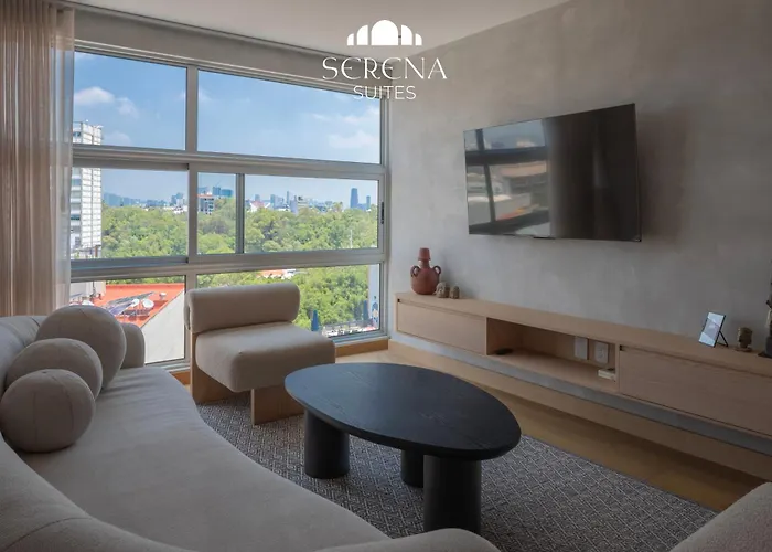 Radiant Rooftop In Condesa With Ac & Pool Apartment